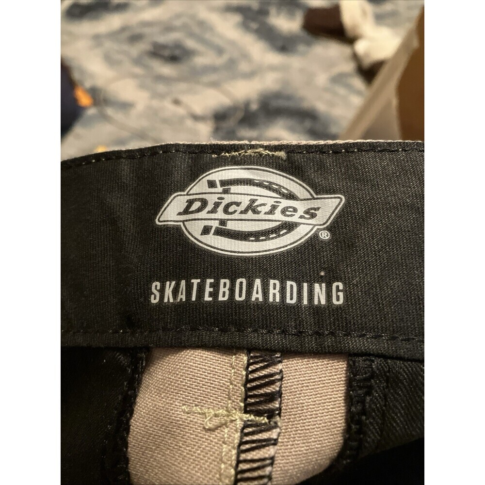 Dickies Men's Skateboarding Pants 31x34 Khaki Regular Fit Polyester Cotton